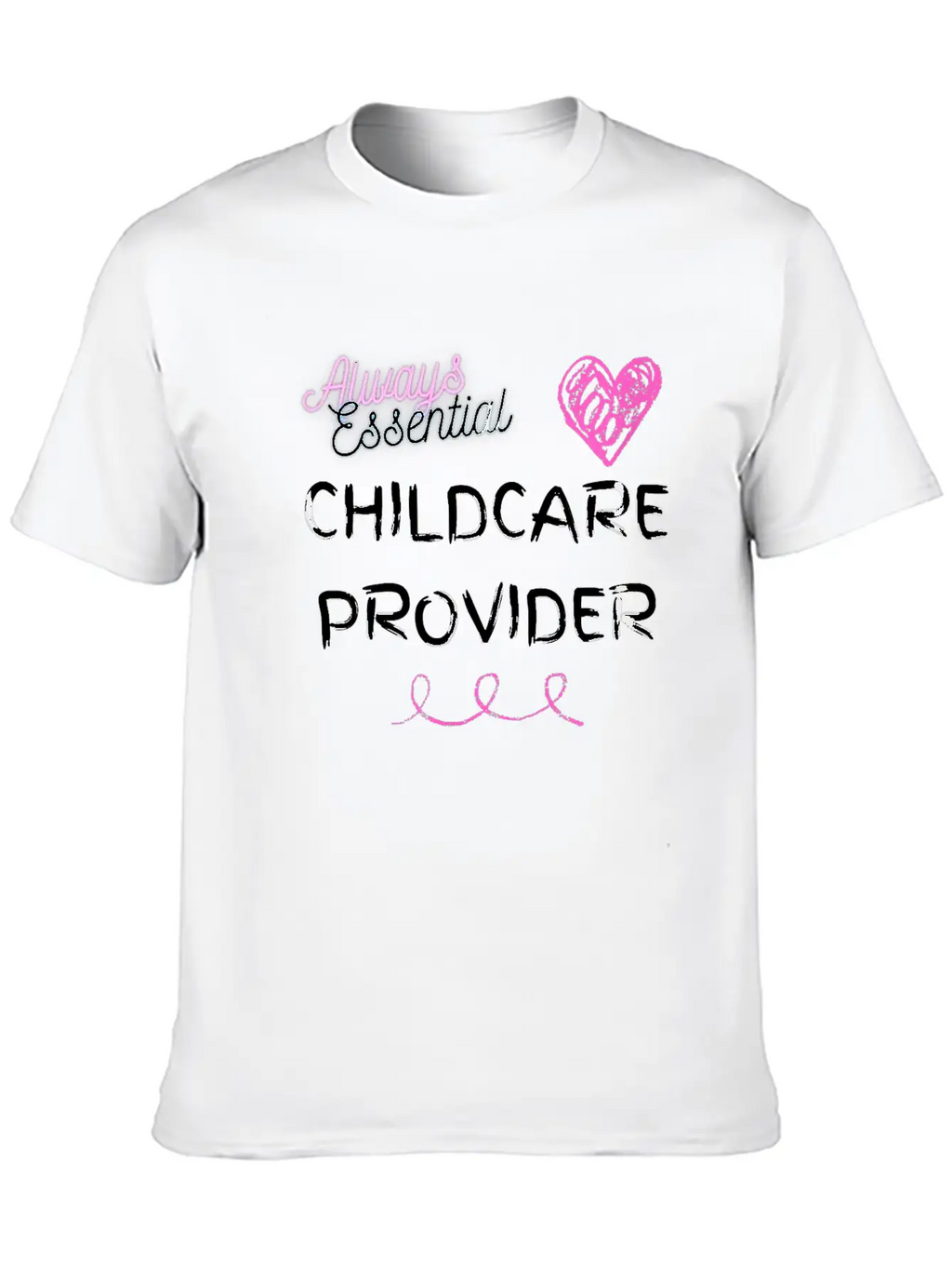 Little Sprouts Essential Childcare Essential Cotton Tee For Daily Outfits – Unisex Style