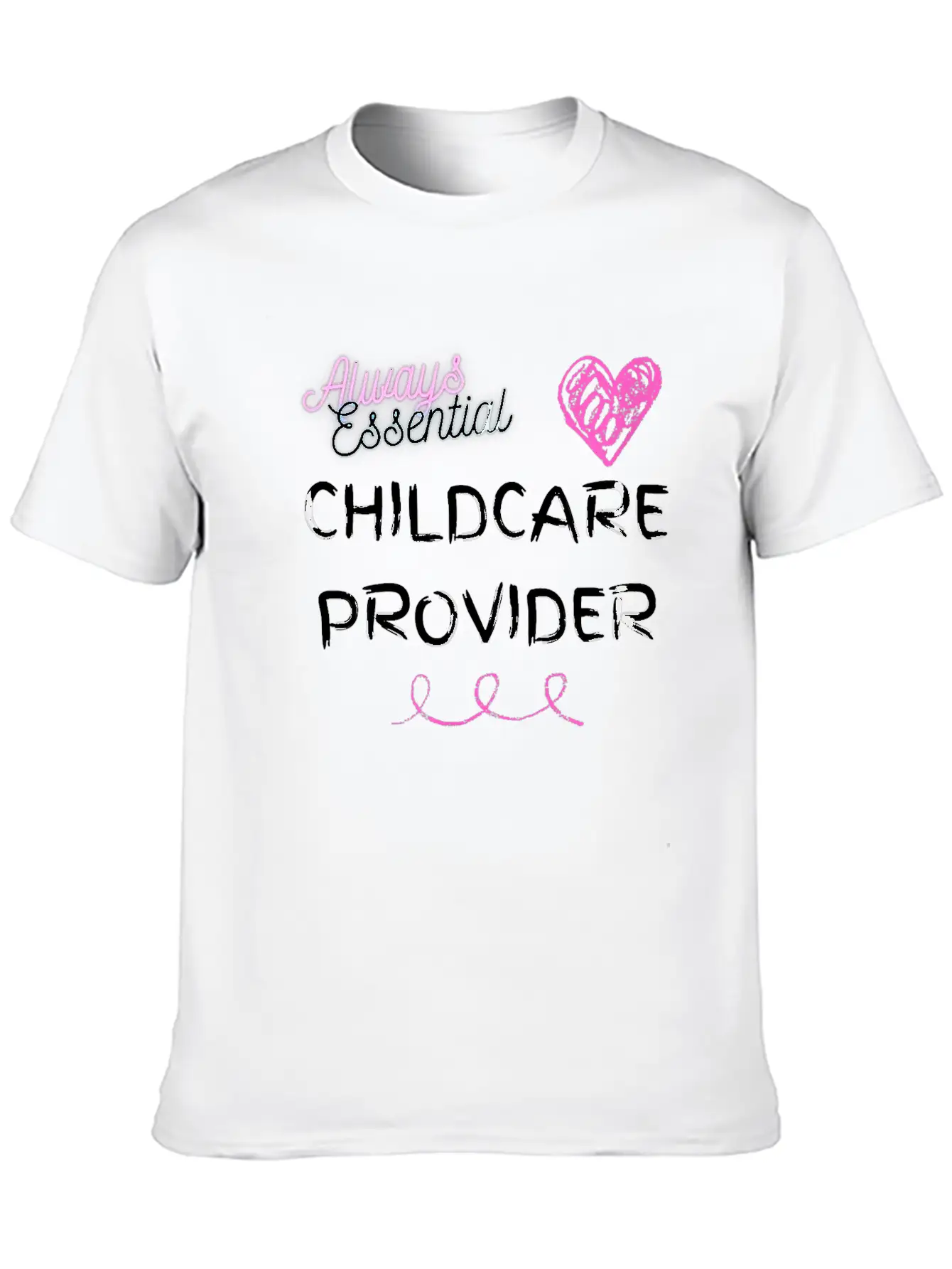 Little Sprouts Essential Childcare Essential Cotton Tee For Daily Outfits – Unisex Style