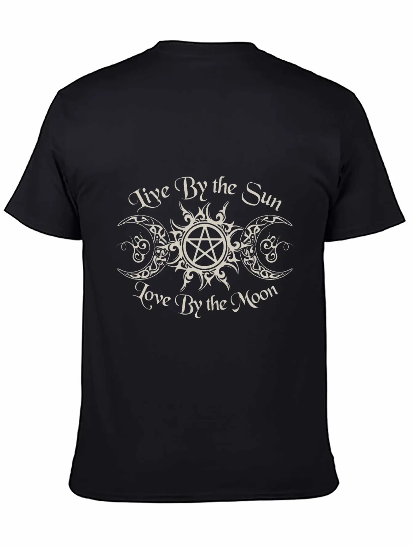 Live By The Sun Love By The Moon Weed T Shirts Stylish Everyday T-Shirt – Unisex Basic Cotton Tee