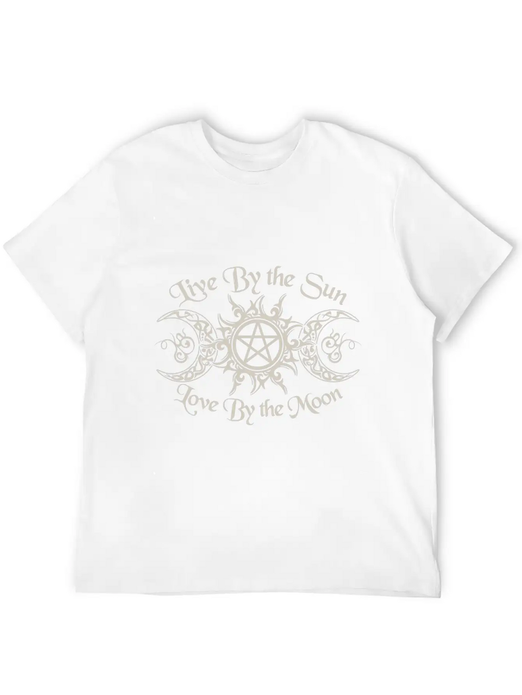 Live By The Sun Love By The Moon Weed T Shirts Stylish Everyday T-Shirt – Unisex Basic Cotton Tee