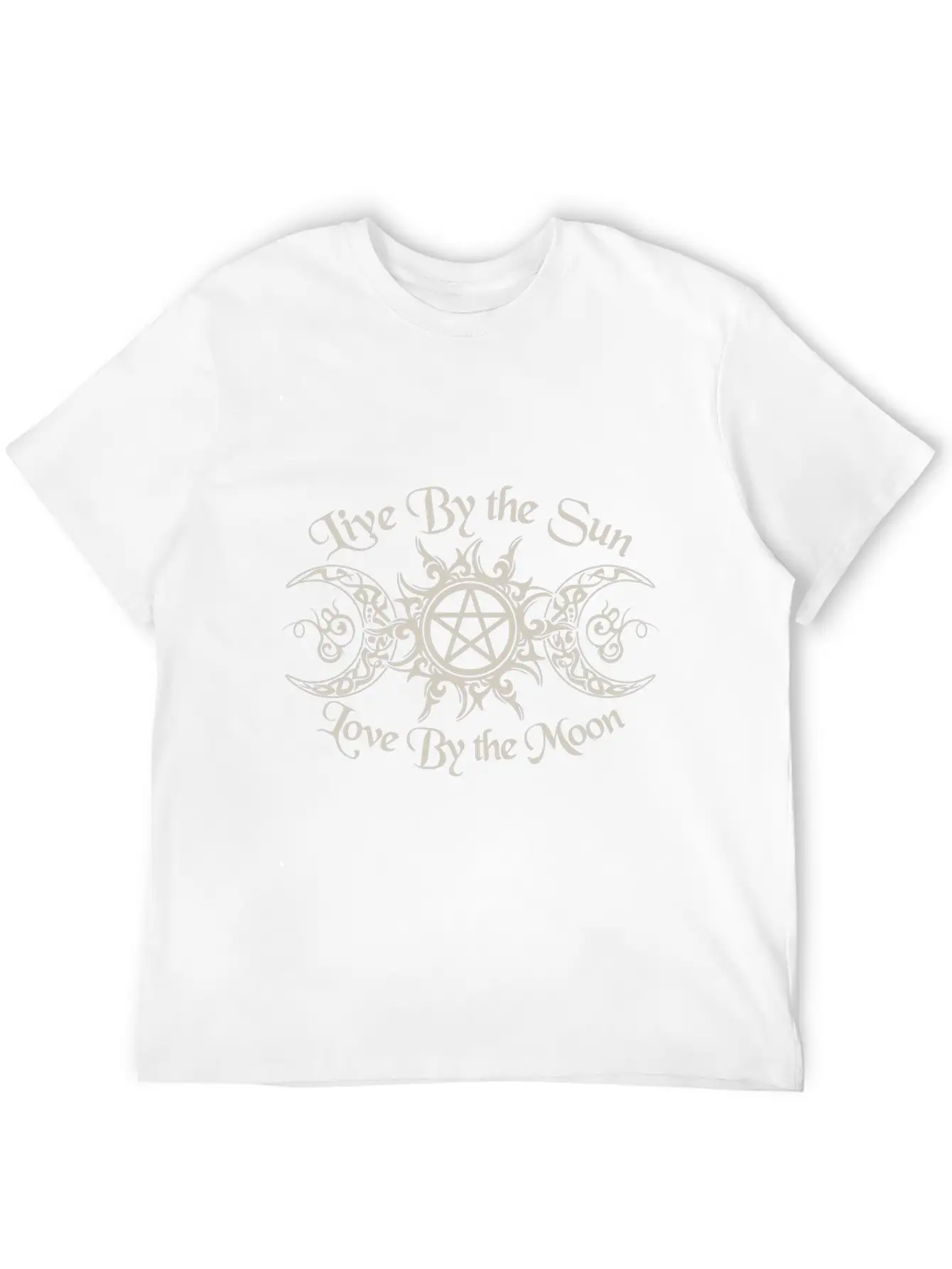 Live By The Sun Love By The Moon Weed T Shirts Stylish Everyday T-Shirt – Unisex Basic Cotton Tee