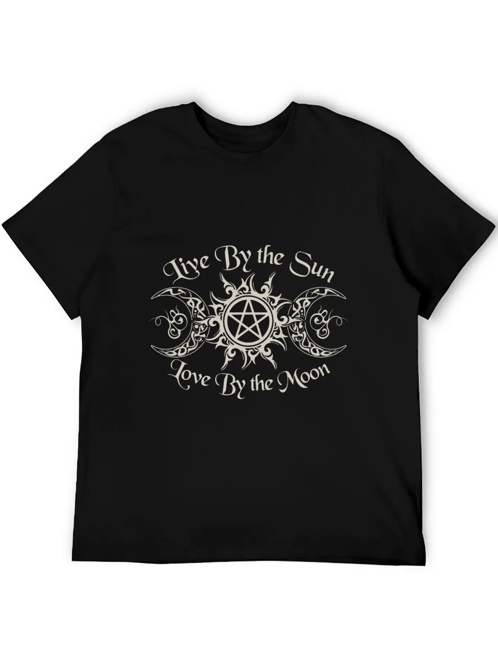 Live By The Sun Love By The Moon Weed T Shirts Stylish Everyday T-Shirt – Unisex Basic Cotton Tee