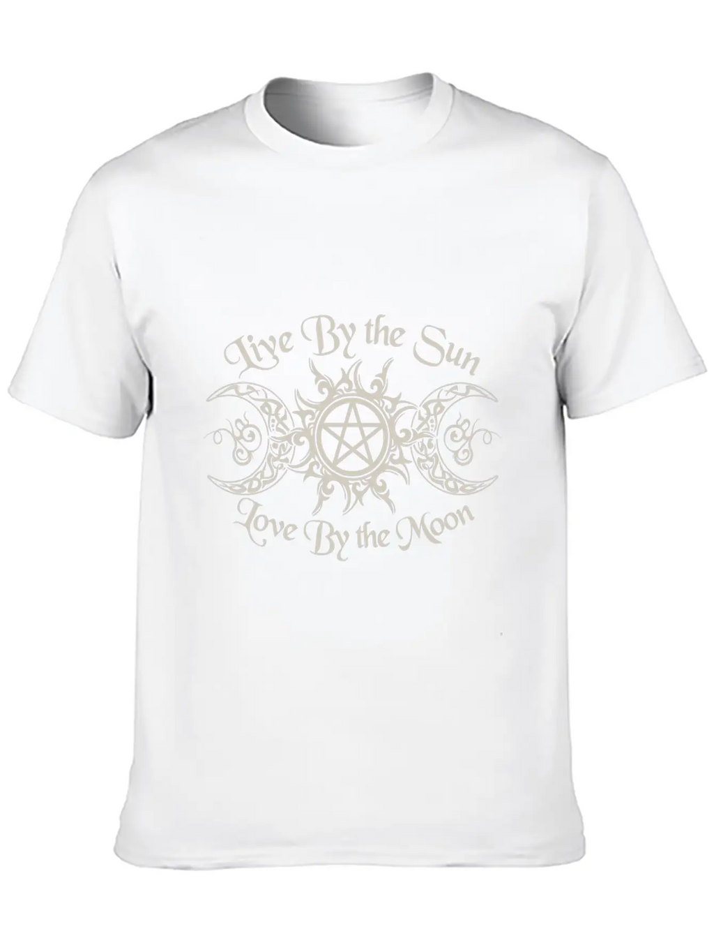 Live By The Sun Love By The Moon Weed T Shirts Stylish Everyday T-Shirt – Unisex Basic Cotton Tee
