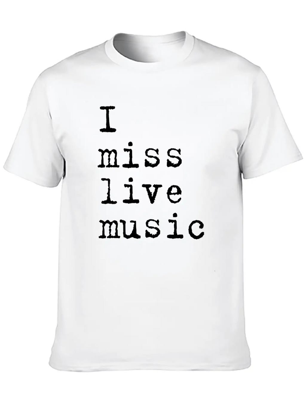 Live Music Gift Raving Concert Party Unisex Short Sleeve Soft Cotton T-Shirt – Casual Everyday Wear