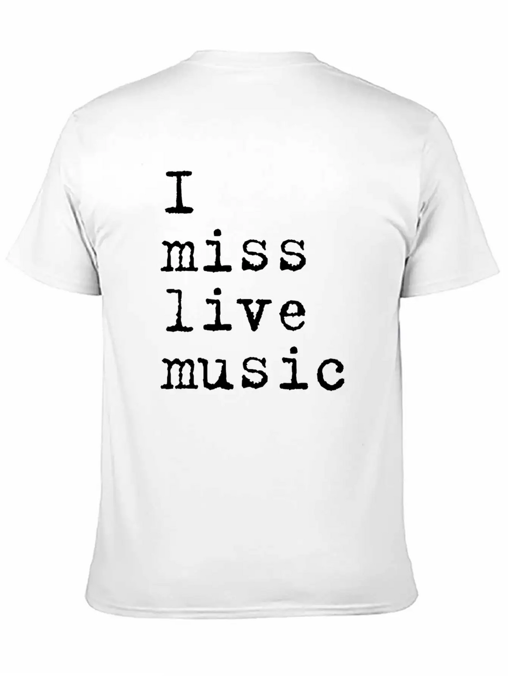 Live Music Gift Raving Concert Party Unisex Short Sleeve Soft Cotton T-Shirt – Casual Everyday Wear