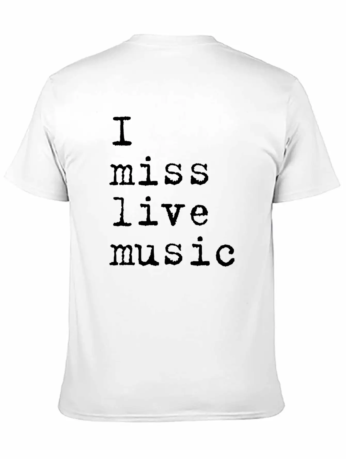 Live Music Gift Raving Concert Party Unisex Short Sleeve Soft Cotton T-Shirt – Casual Everyday Wear