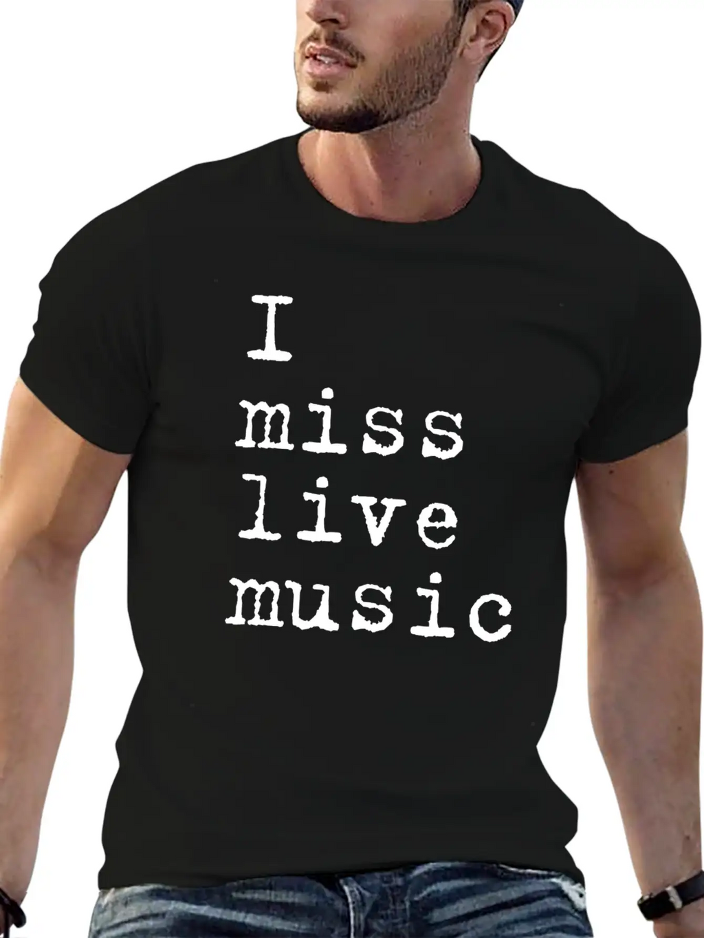 Live Music Gift Raving Concert Party Unisex Short Sleeve Soft Cotton T-Shirt – Casual Everyday Wear