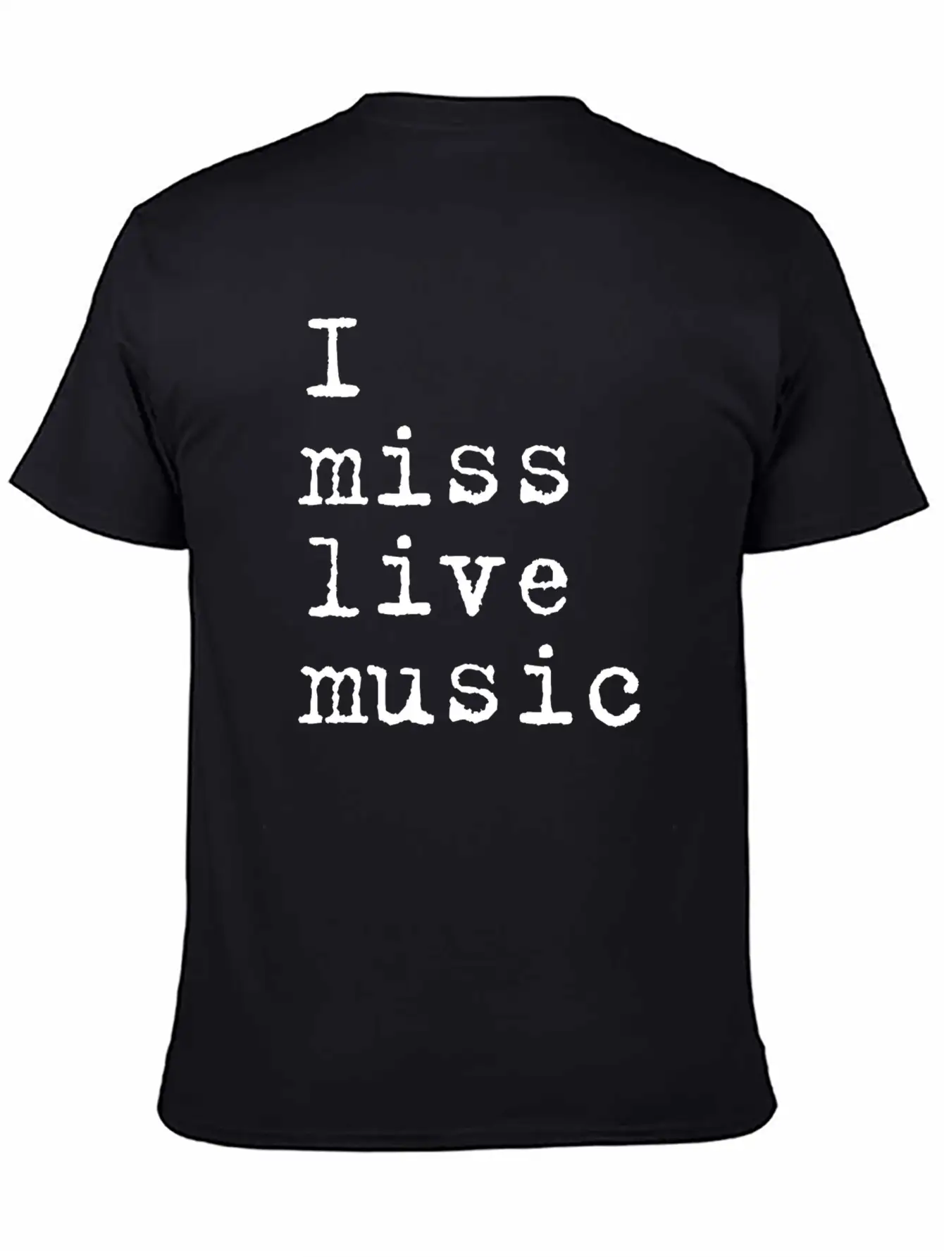 Live Music Gift Raving Concert Party Unisex Short Sleeve Soft Cotton T-Shirt – Casual Everyday Wear