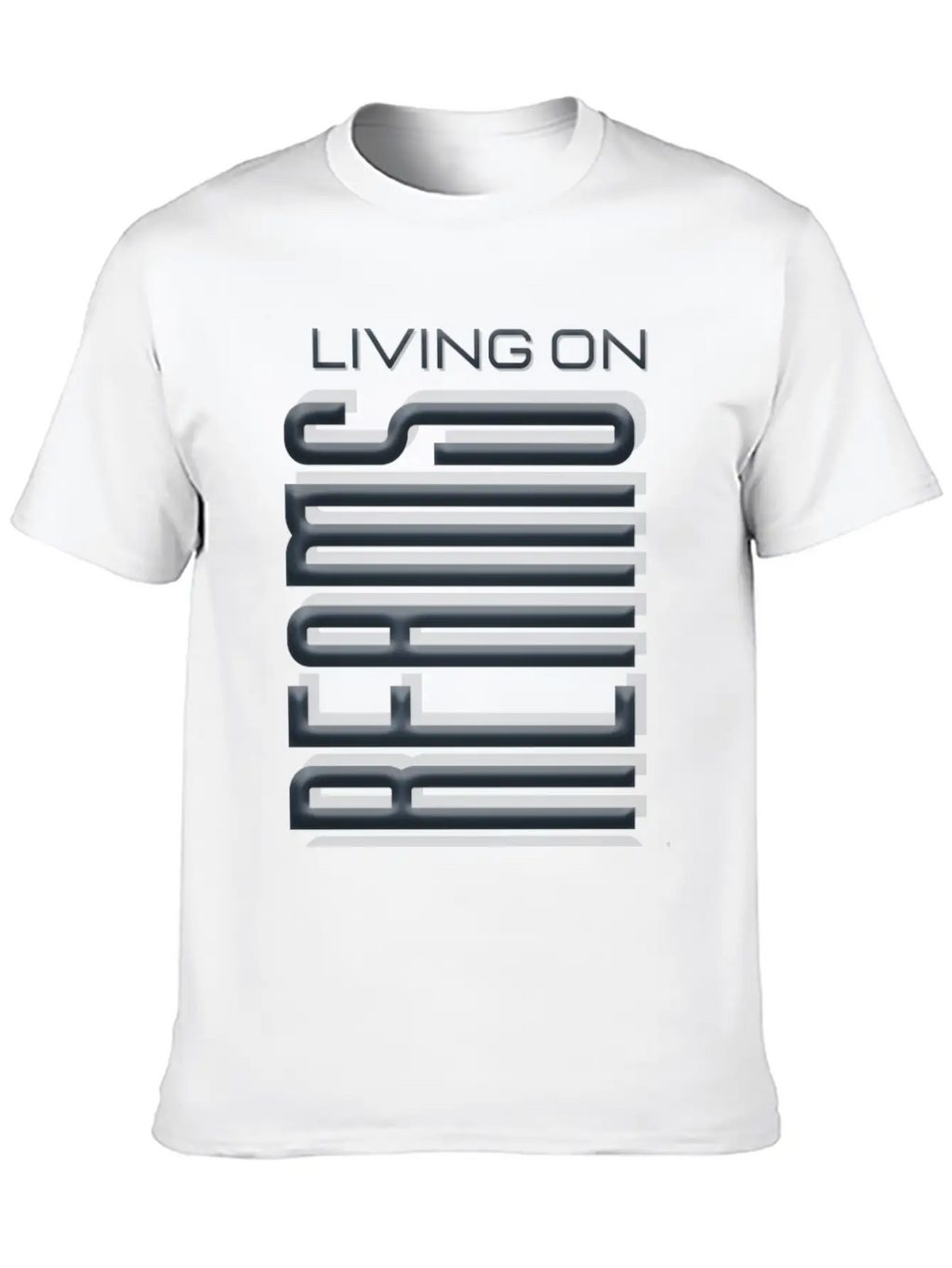 Living On Dreams Stylish Everyday T-Shirt – Unisex Basic Cotton Tee