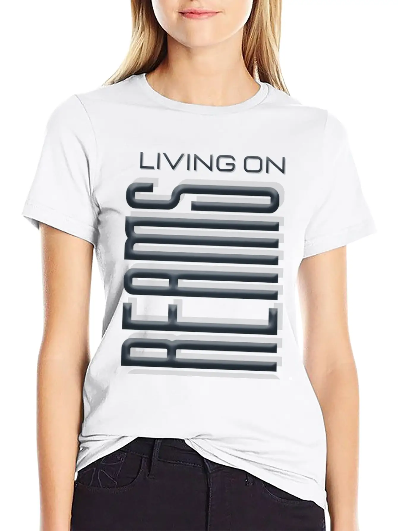 Living On Dreams Stylish Everyday T-Shirt – Unisex Basic Cotton Tee