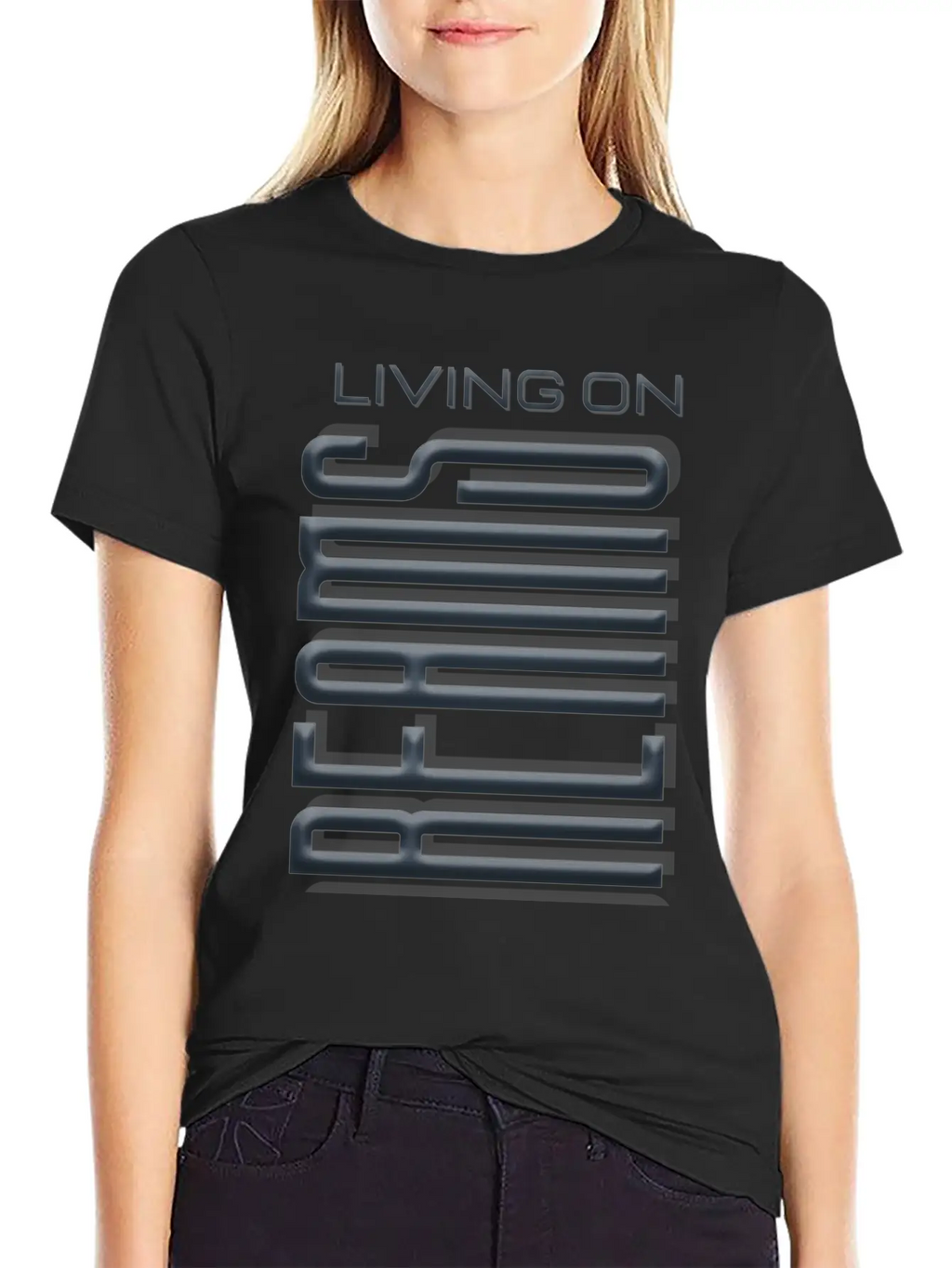 Living On Dreams Stylish Everyday T-Shirt – Unisex Basic Cotton Tee