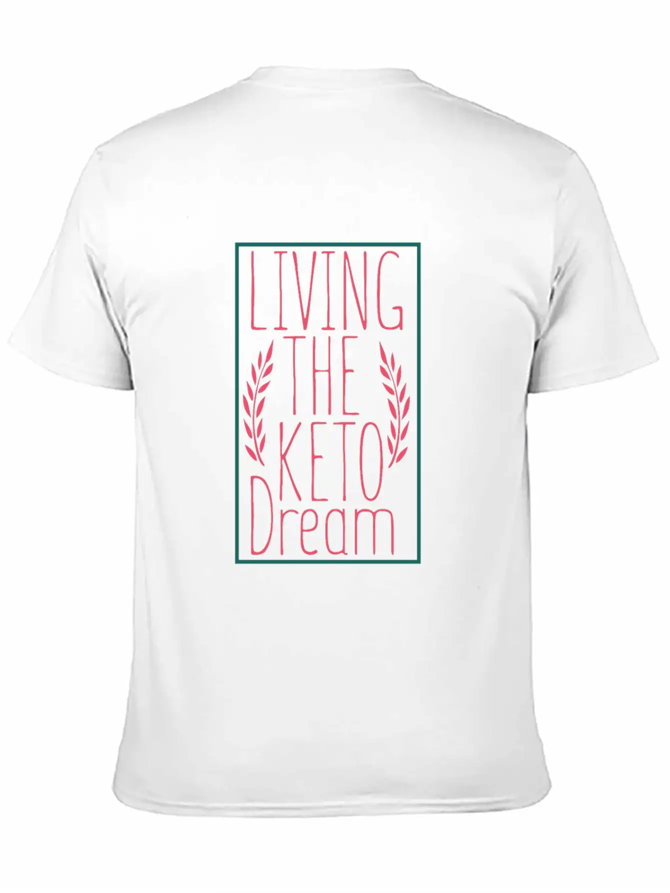 Living The Keto Dream - Keto Diet Breathable Soft Cotton T-Shirt – Timeless Casual Look
