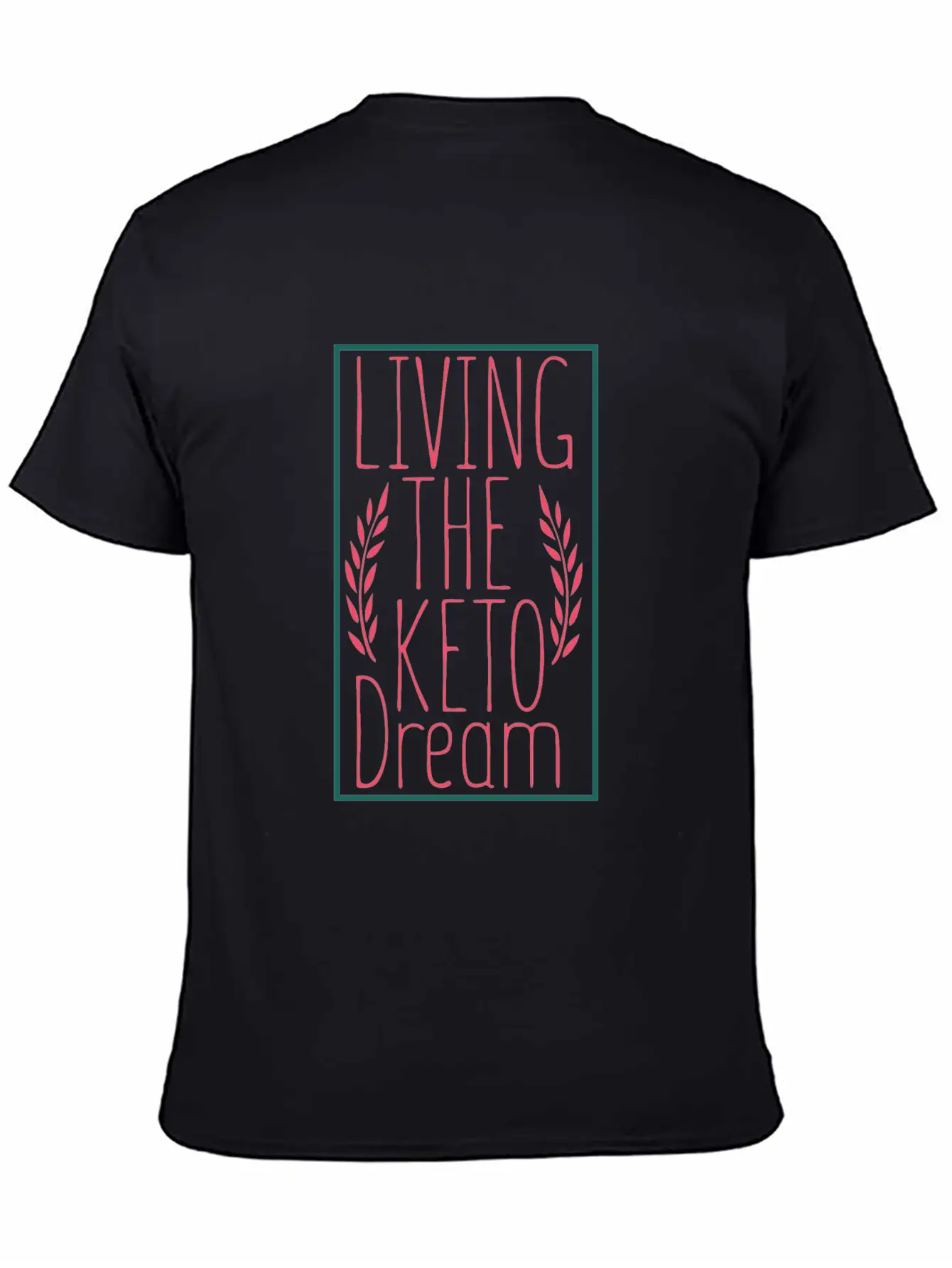 Living The Keto Dream - Keto Diet Breathable Soft Cotton T-Shirt – Timeless Casual Look