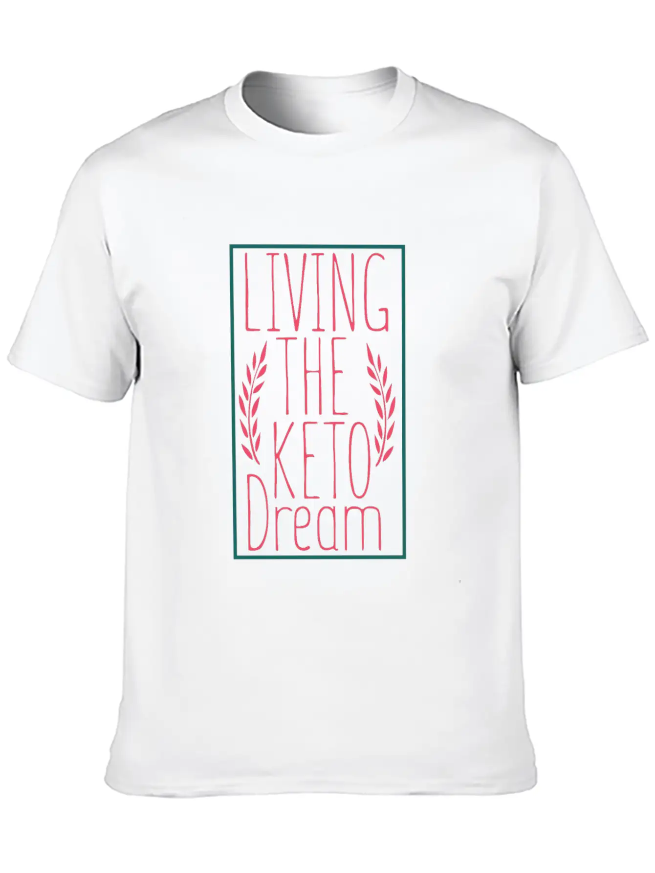 Living The Keto Dream - Keto Diet Breathable Soft Cotton T-Shirt – Timeless Casual Look
