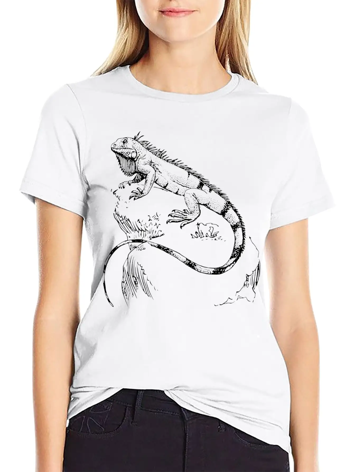 Lizard Stylish Everyday T-Shirt – Unisex Basic Cotton Tee