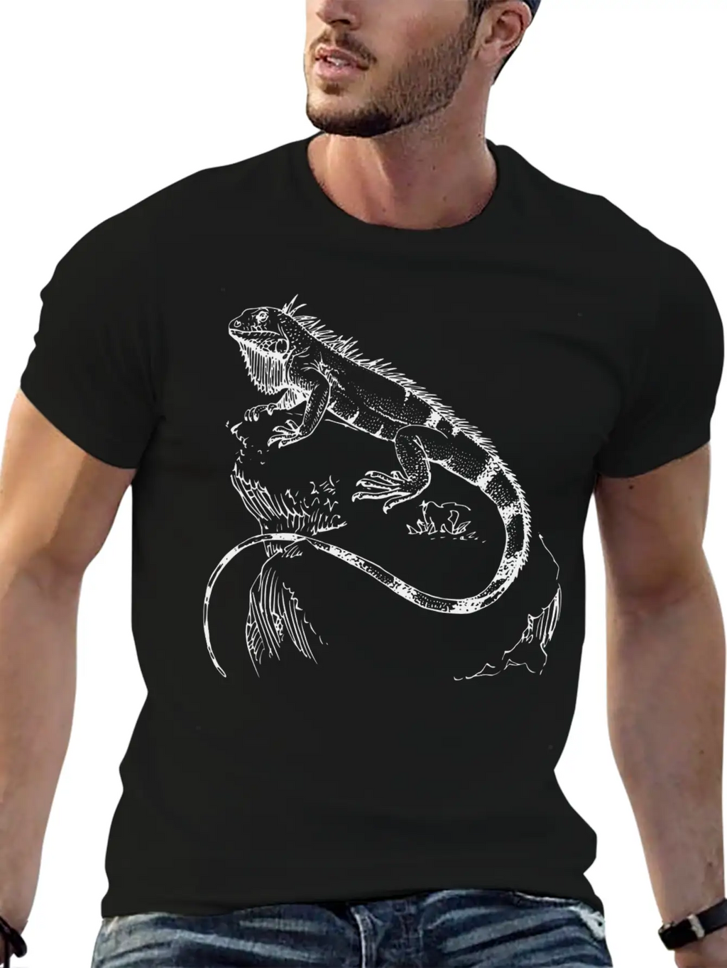 Lizard Stylish Everyday T-Shirt – Unisex Basic Cotton Tee