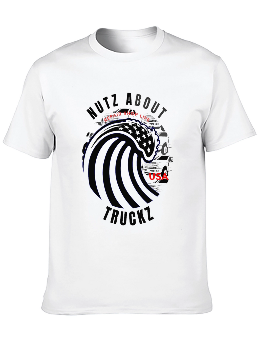 Nutz About Truckz USA T-Shirt