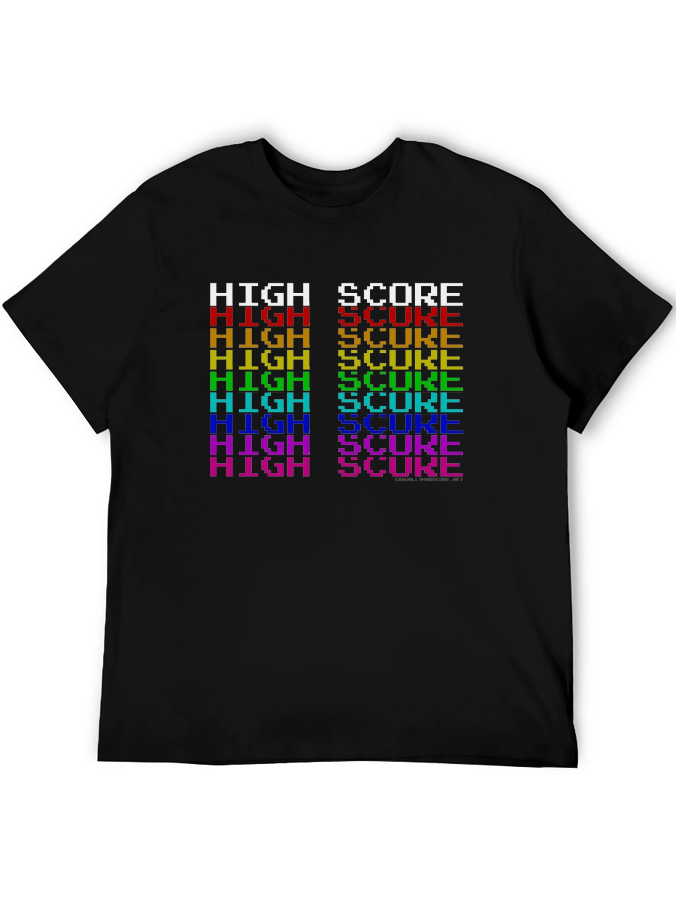 High Score T-Shirt Retro Arcade Graphic Tee