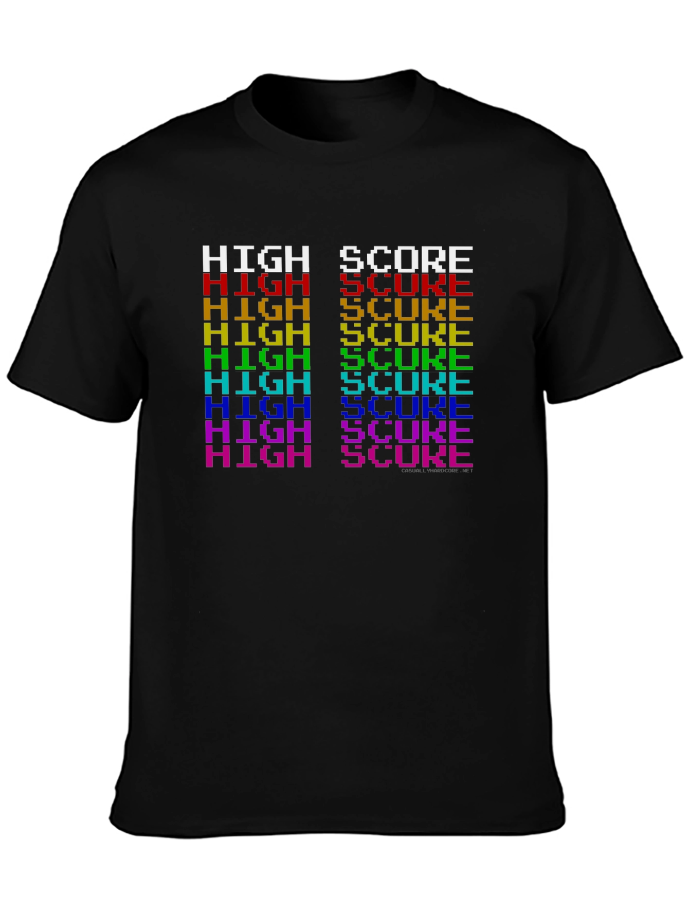 High Score T-Shirt Retro Arcade Graphic Tee