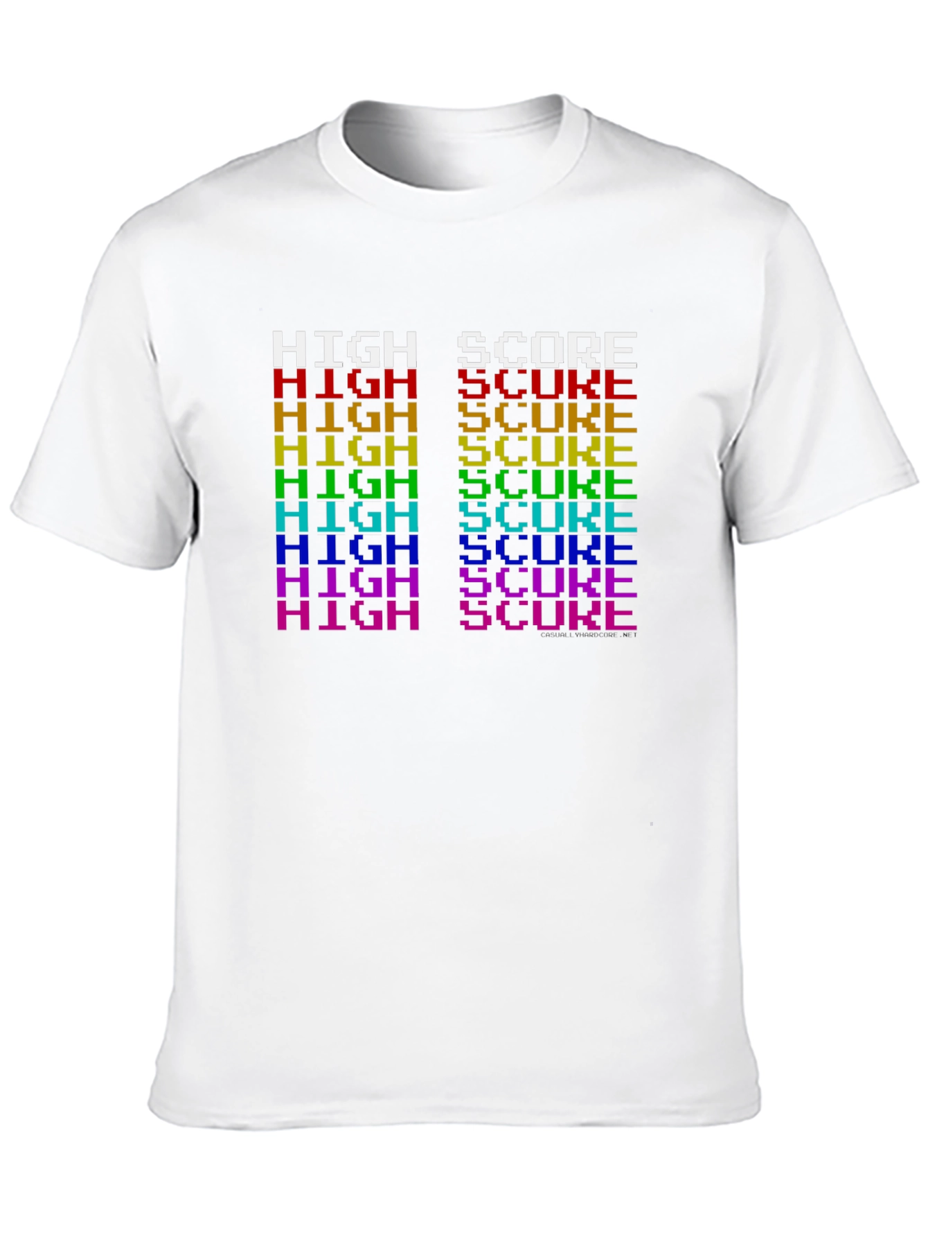 High Score T-Shirt Retro Arcade Graphic Tee