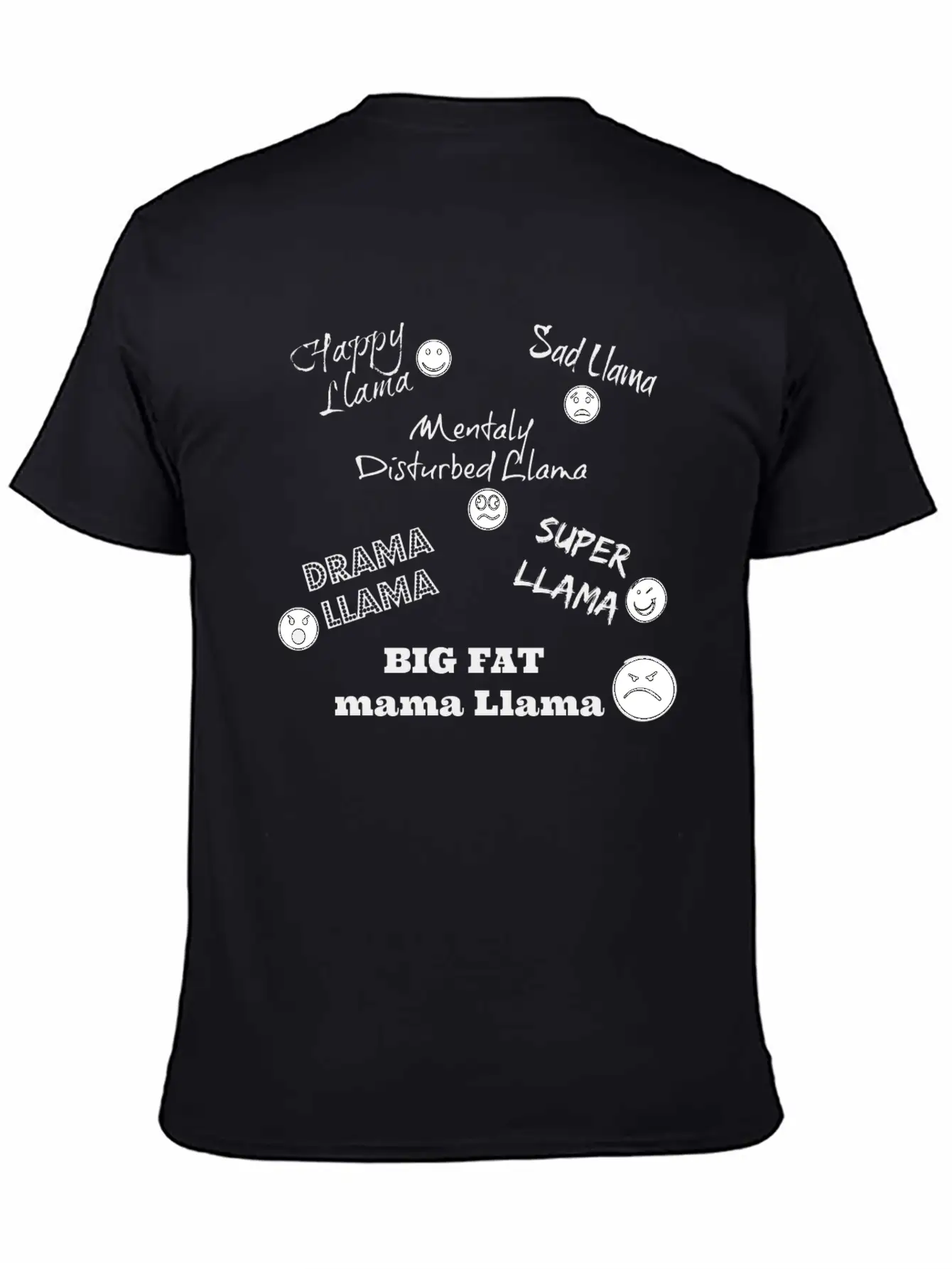 Llama Song Design Unisex Casual T-Shirt – Clean Design For Daily Comfort