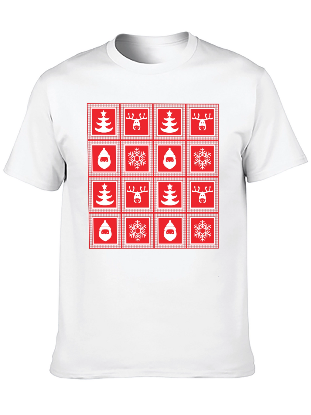 Festive Christmas Pattern T-Shirt
