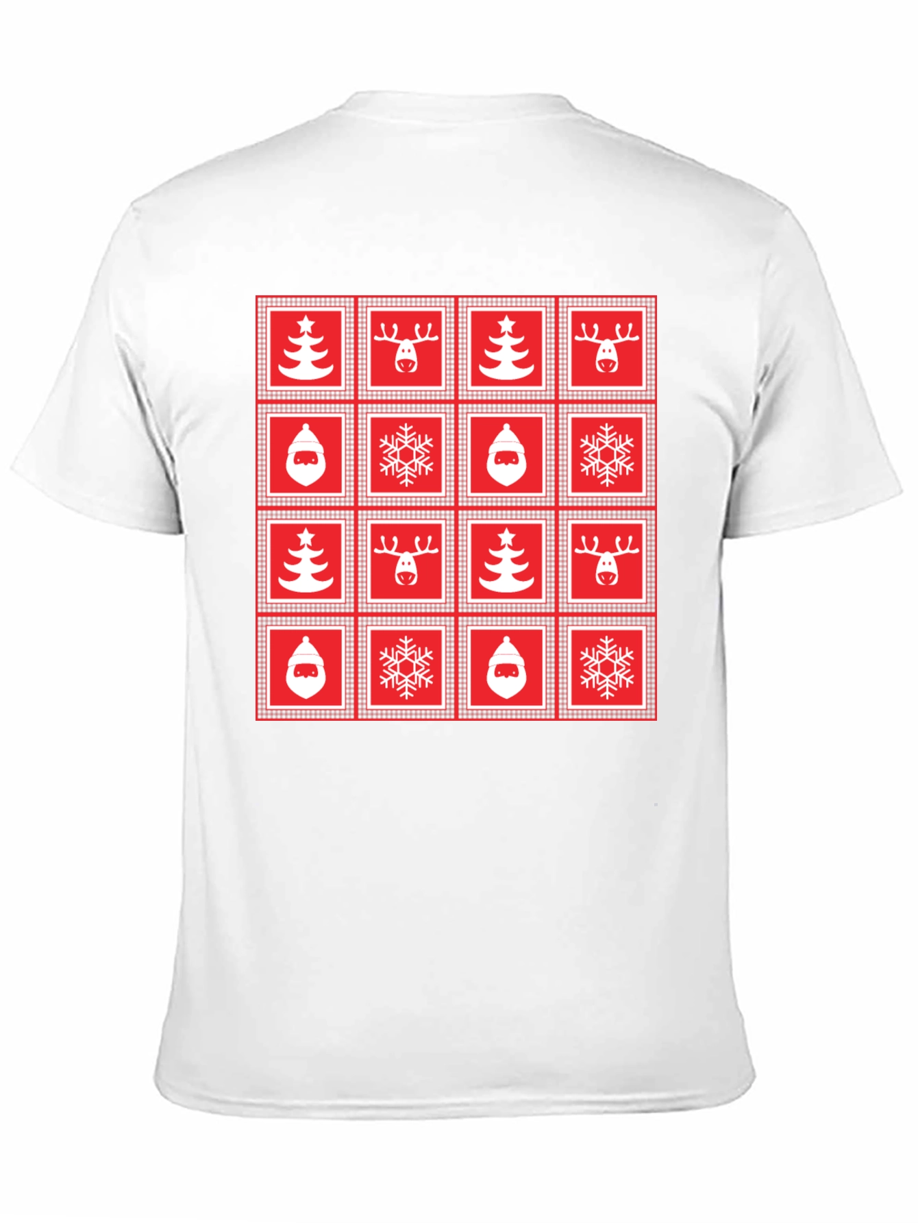Festive Christmas Pattern T-Shirt
