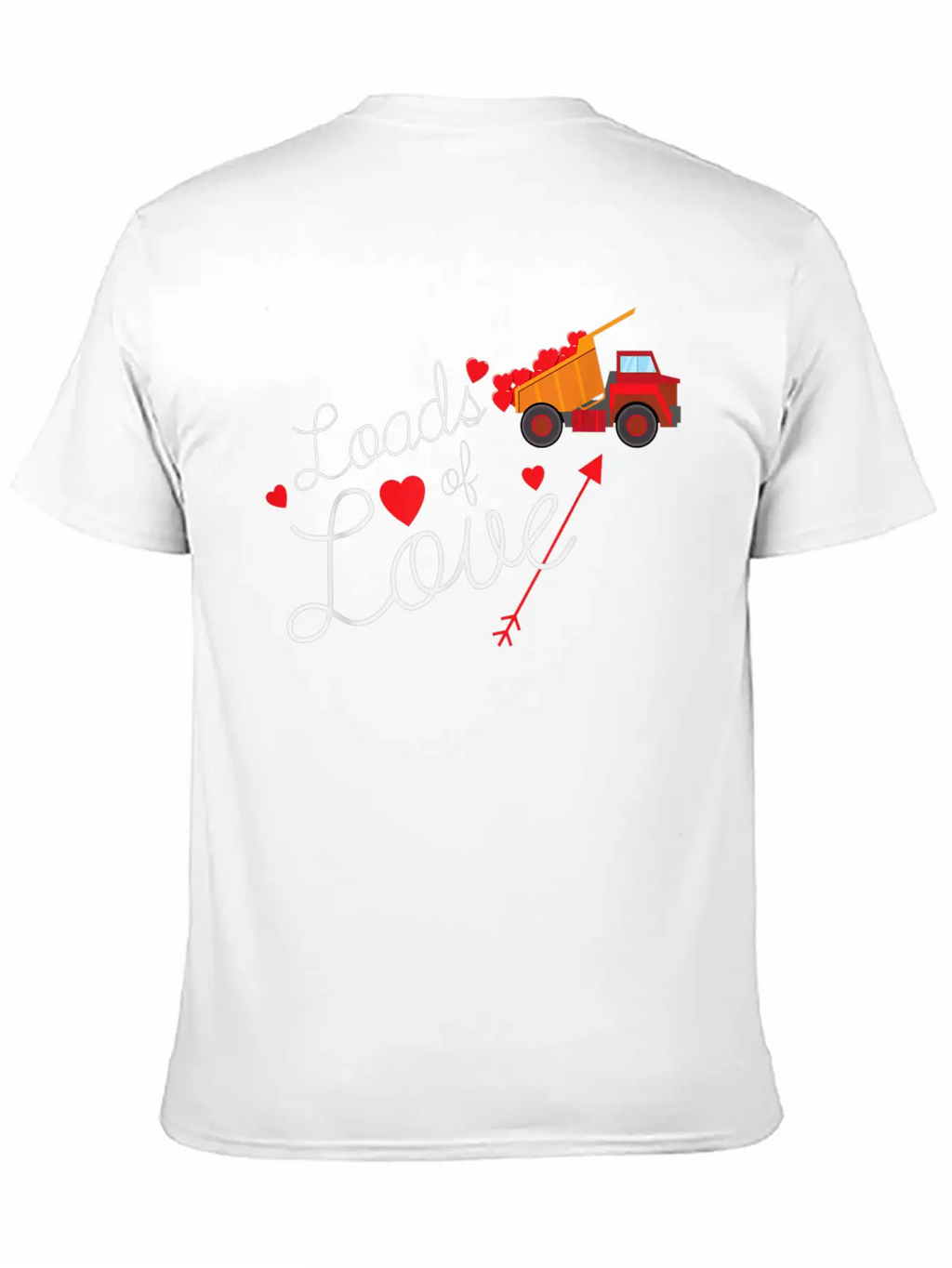 Loads Of Love Valentines Day Hearts Truck Boys Kid Breathable Soft Cotton T-Shirt – Timeless Casual Look