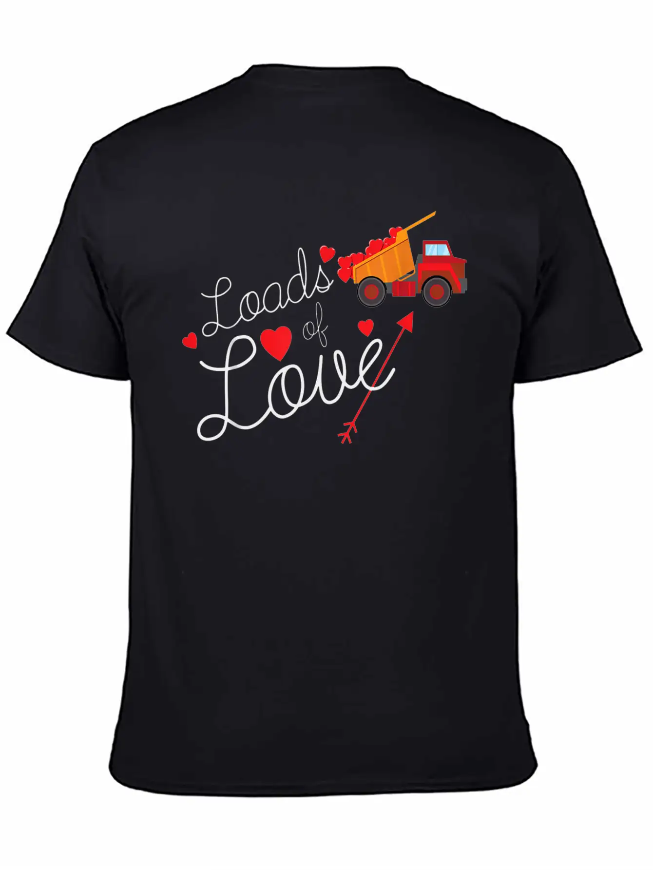 Loads Of Love Valentines Day Hearts Truck Boys Kid Breathable Soft Cotton T-Shirt – Timeless Casual Look