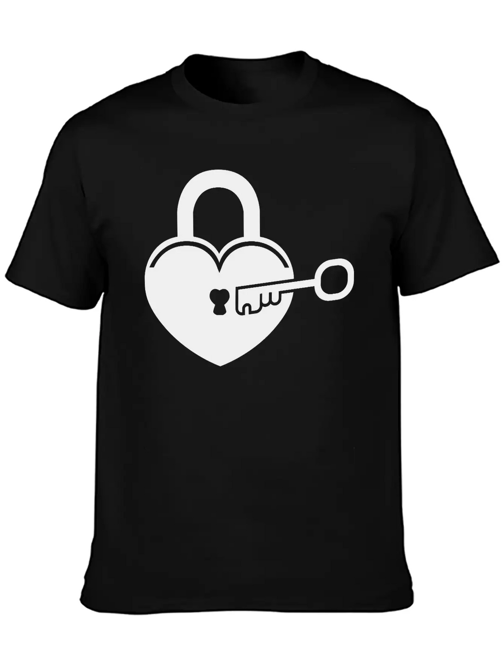 Lock To My Heart 4 Breathable Graphic T-Shirt – Perfect For Casual Days