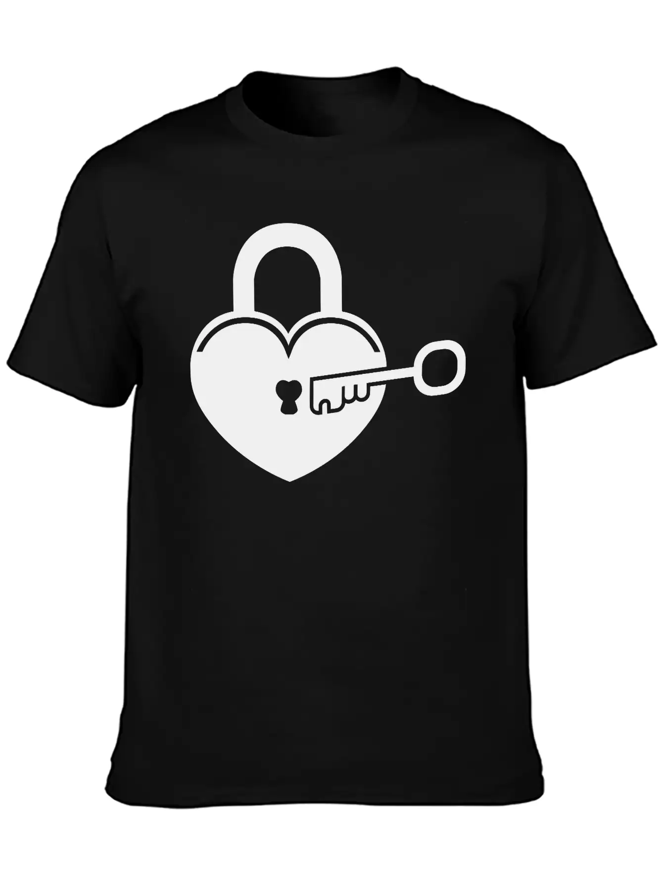 Lock To My Heart 4 Breathable Graphic T-Shirt – Perfect For Casual Days