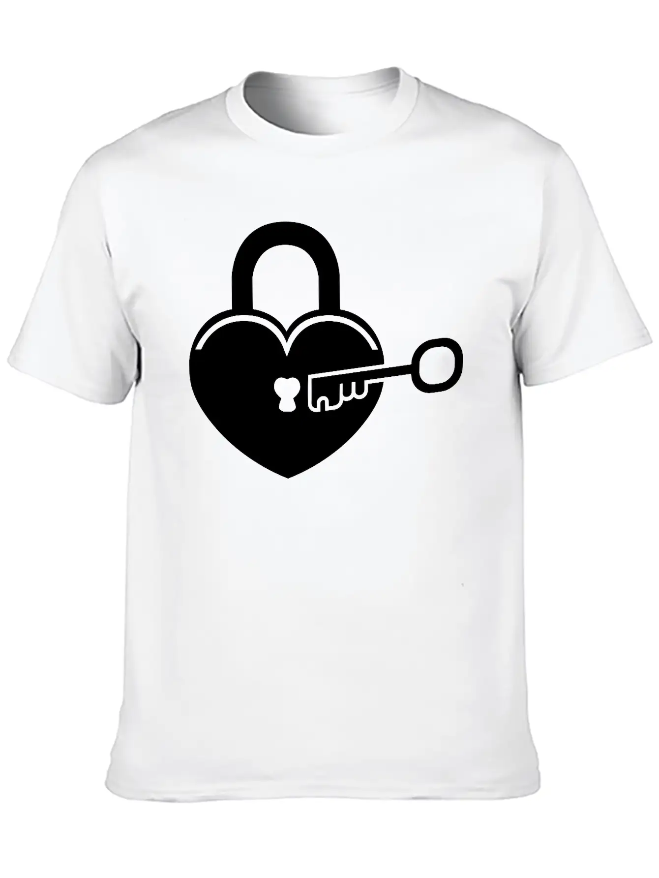 Lock To My Heart 4 Breathable Graphic T-Shirt – Perfect For Casual Days