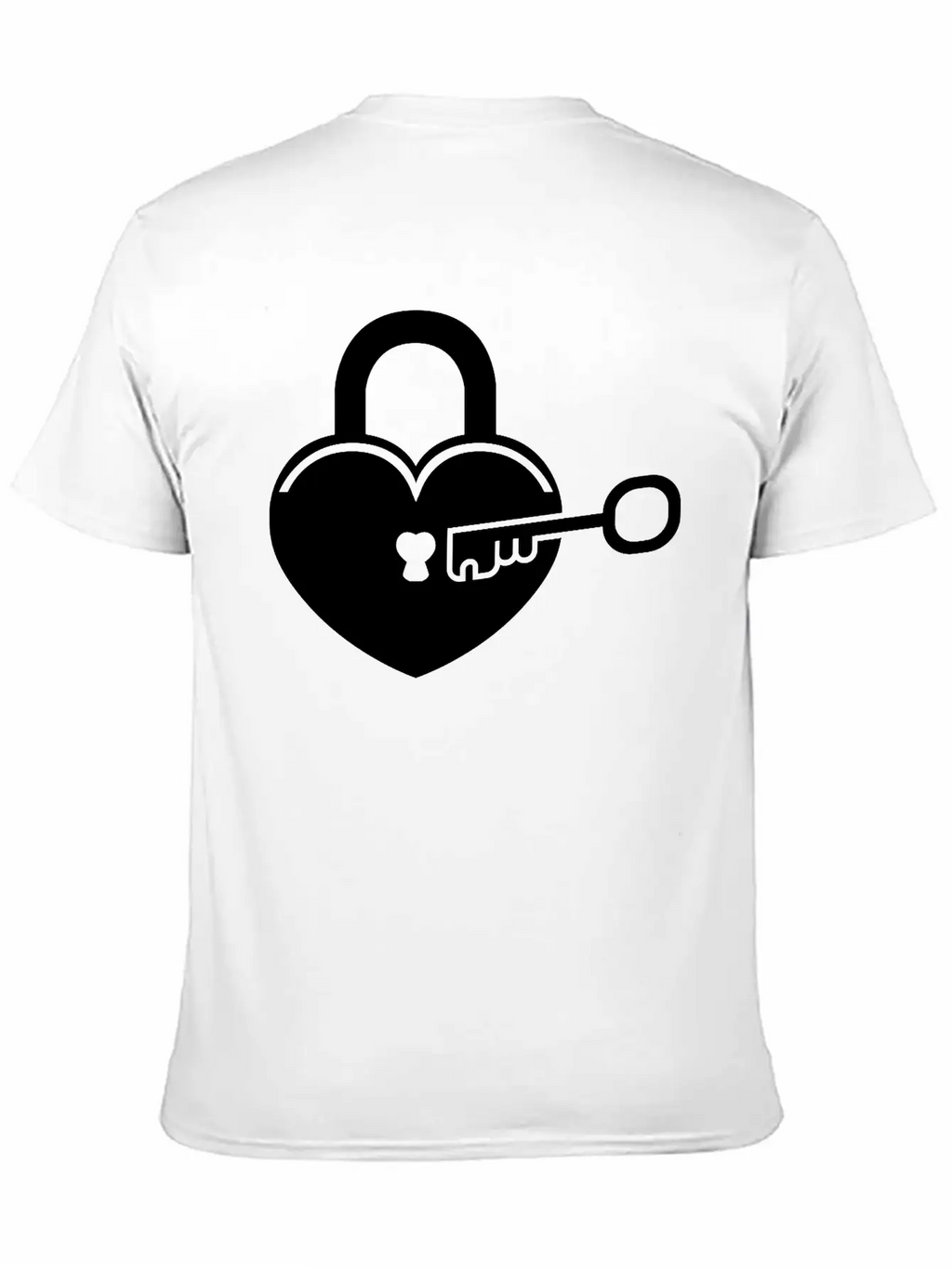 Lock To My Heart 4 Breathable Graphic T-Shirt – Perfect For Casual Days