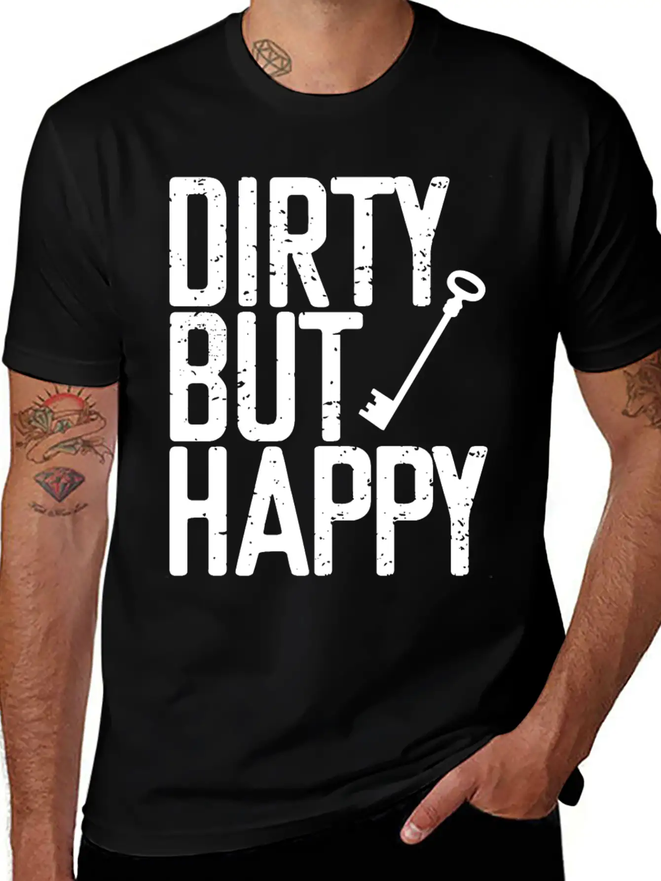 Locksmith Dirty But Happy Locks Picking Key Lock Essential Cotton Tee For Daily Outfits – Unisex Style