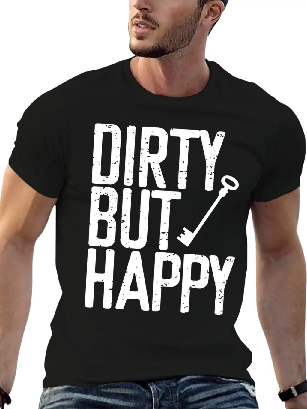 Locksmith Dirty But Happy Locks Picking Key Lock Essential Cotton Tee For Daily Outfits – Unisex Style