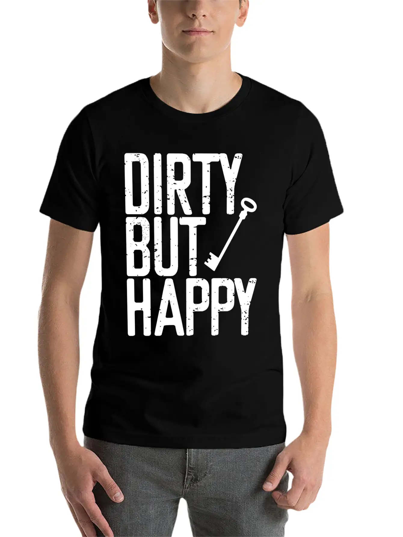 Locksmith Dirty But Happy Locks Picking Key Lock Essential Cotton Tee For Daily Outfits – Unisex Style