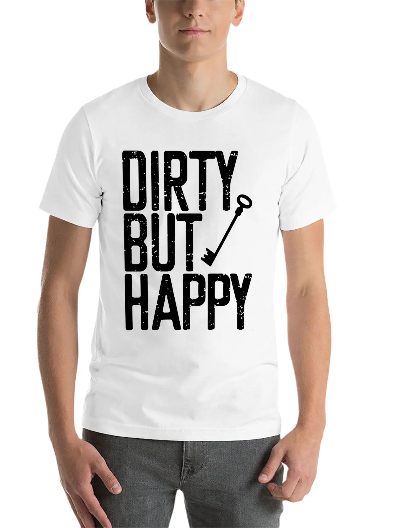 Locksmith Dirty But Happy Locks Picking Key Lock Essential Cotton Tee For Daily Outfits – Unisex Style