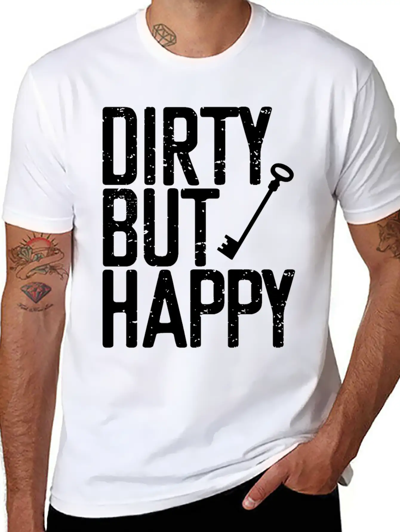 Locksmith Dirty But Happy Locks Picking Key Lock Essential Cotton Tee For Daily Outfits – Unisex Style