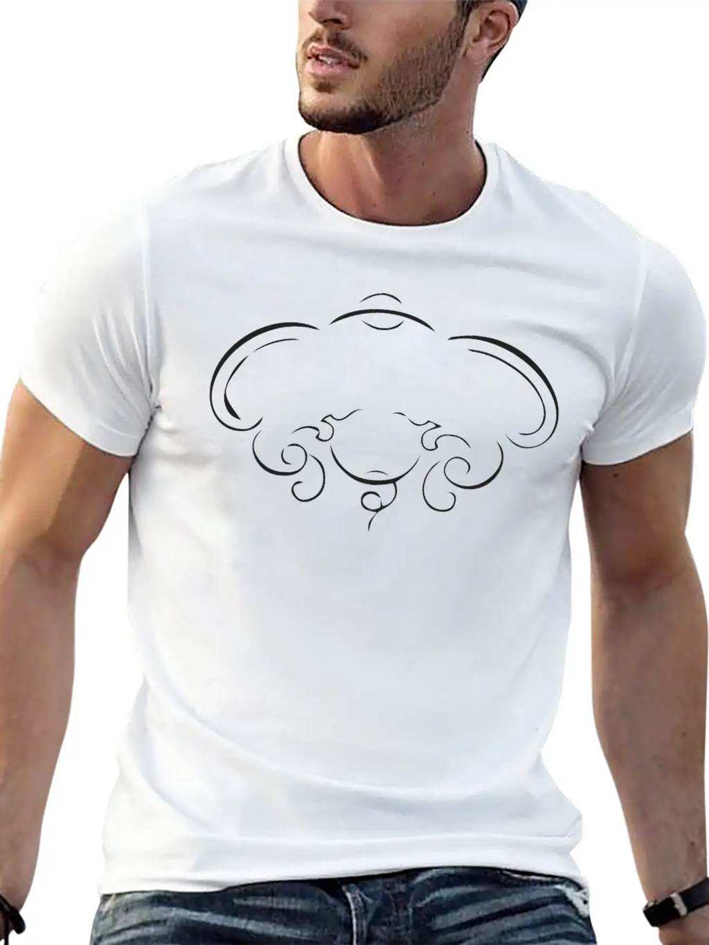 Logo-banner-05 Unisex Casual T-Shirt – Clean Design For Daily Comfort