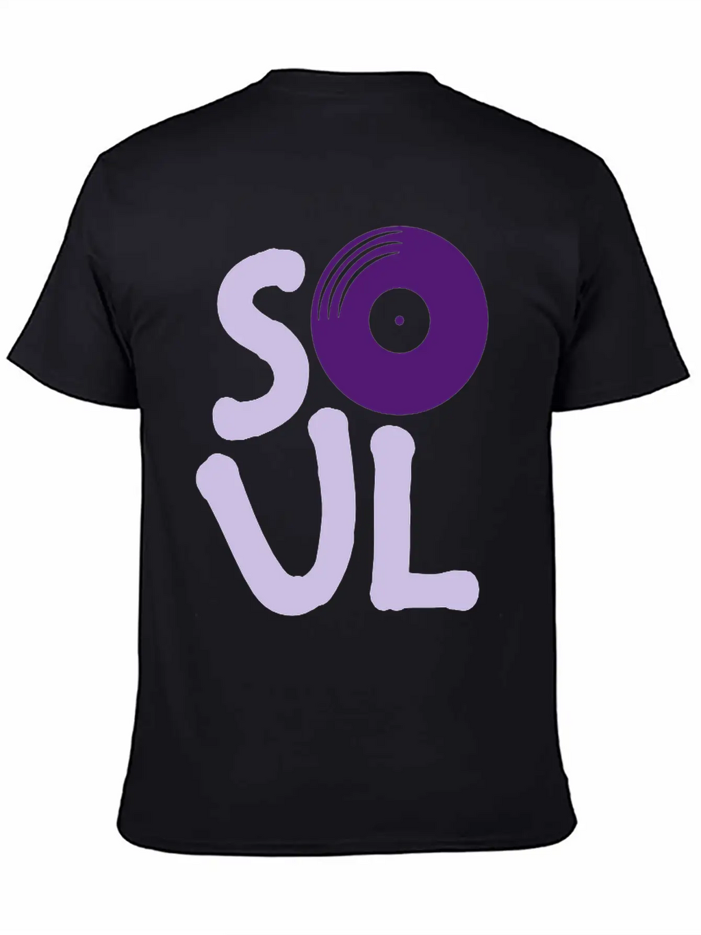 Logo Soul Music Casual Graphic T-Shirt – Simple And Comfortable Daily Wear