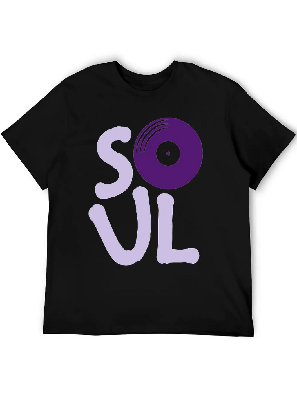 Logo Soul Music Casual Graphic T-Shirt – Simple And Comfortable Daily Wear