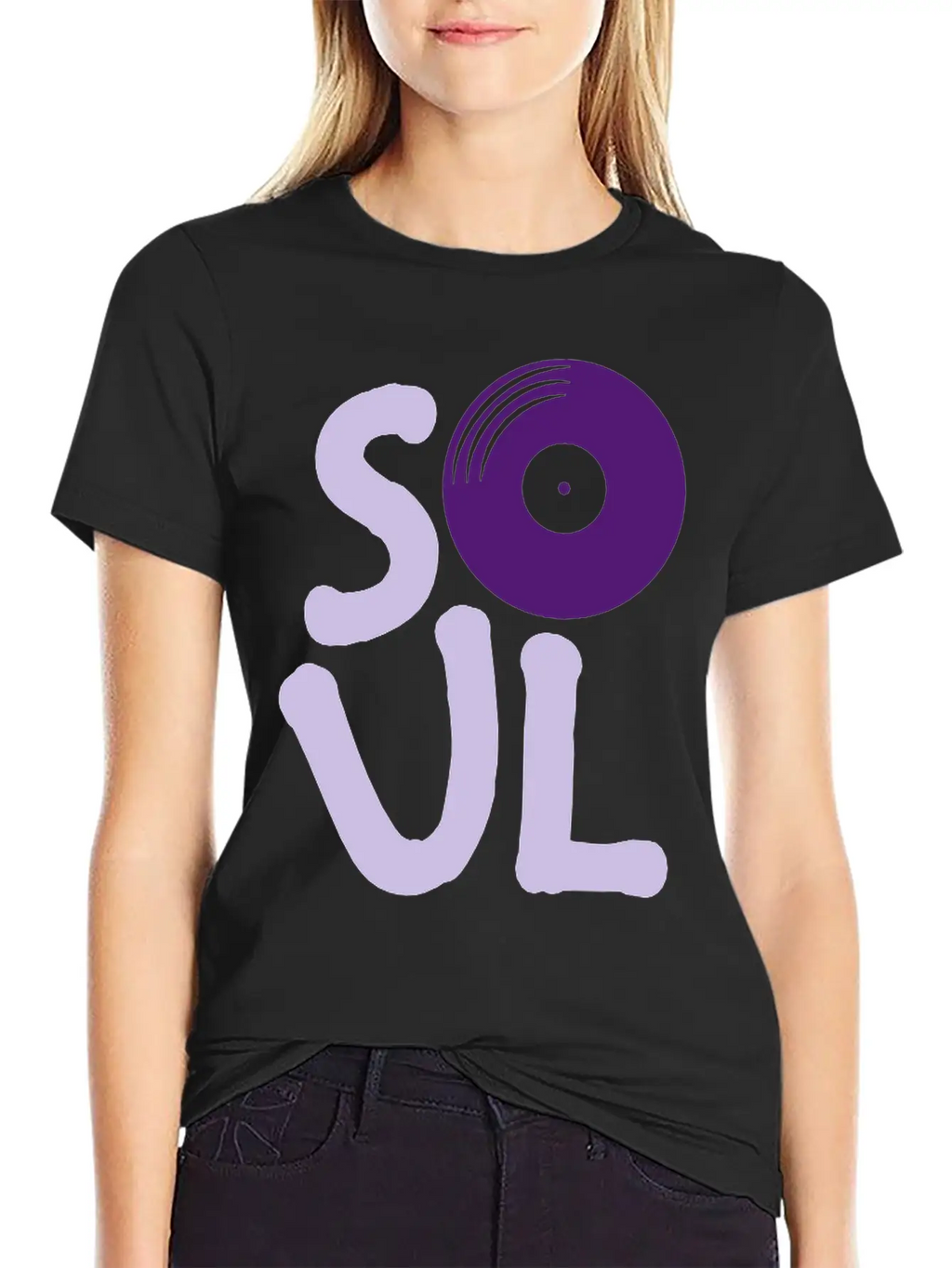 Logo Soul Music Casual Graphic T-Shirt – Simple And Comfortable Daily Wear