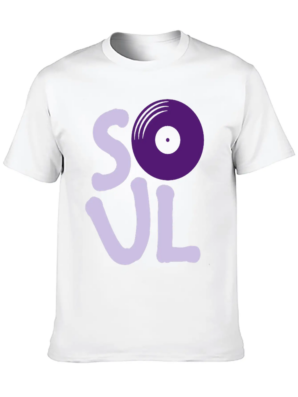 Logo Soul Music Casual Graphic T-Shirt – Simple And Comfortable Daily Wear