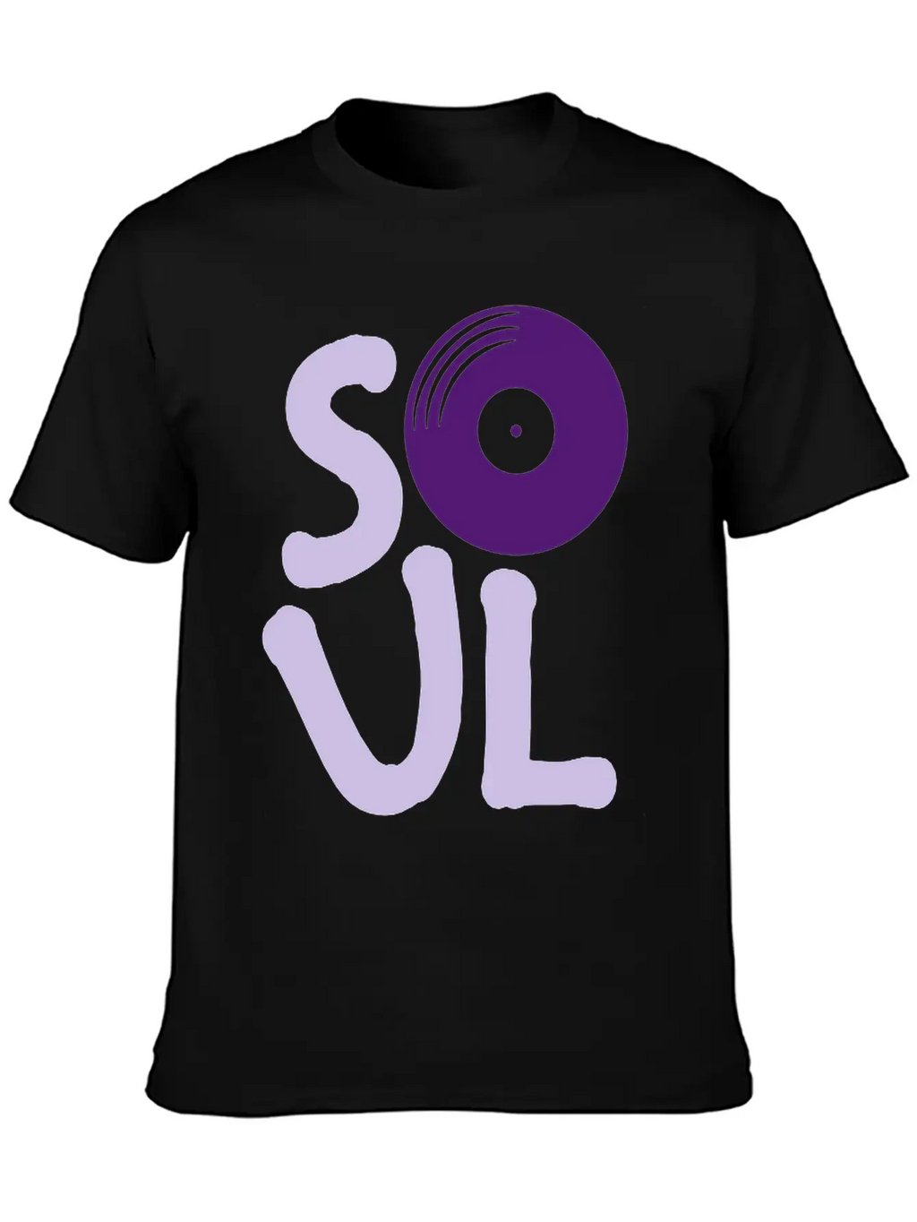 Logo Soul Music Casual Graphic T-Shirt – Simple And Comfortable Daily Wear
