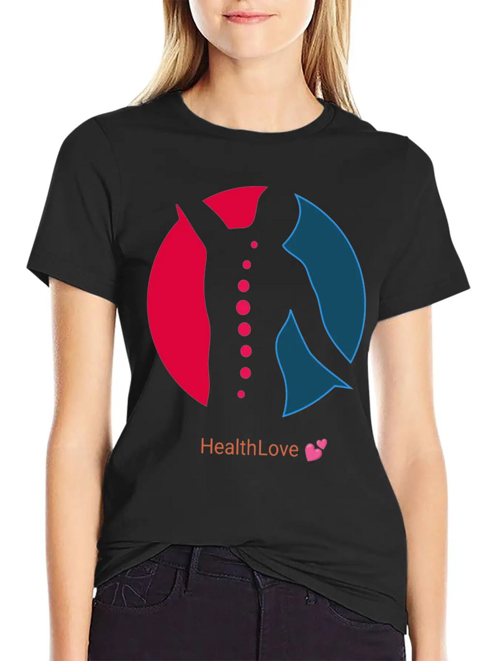 Logo5 4 1980Health Fitness, Exercise, Health Love Essential Cotton Tee For Daily Outfits – Unisex Style