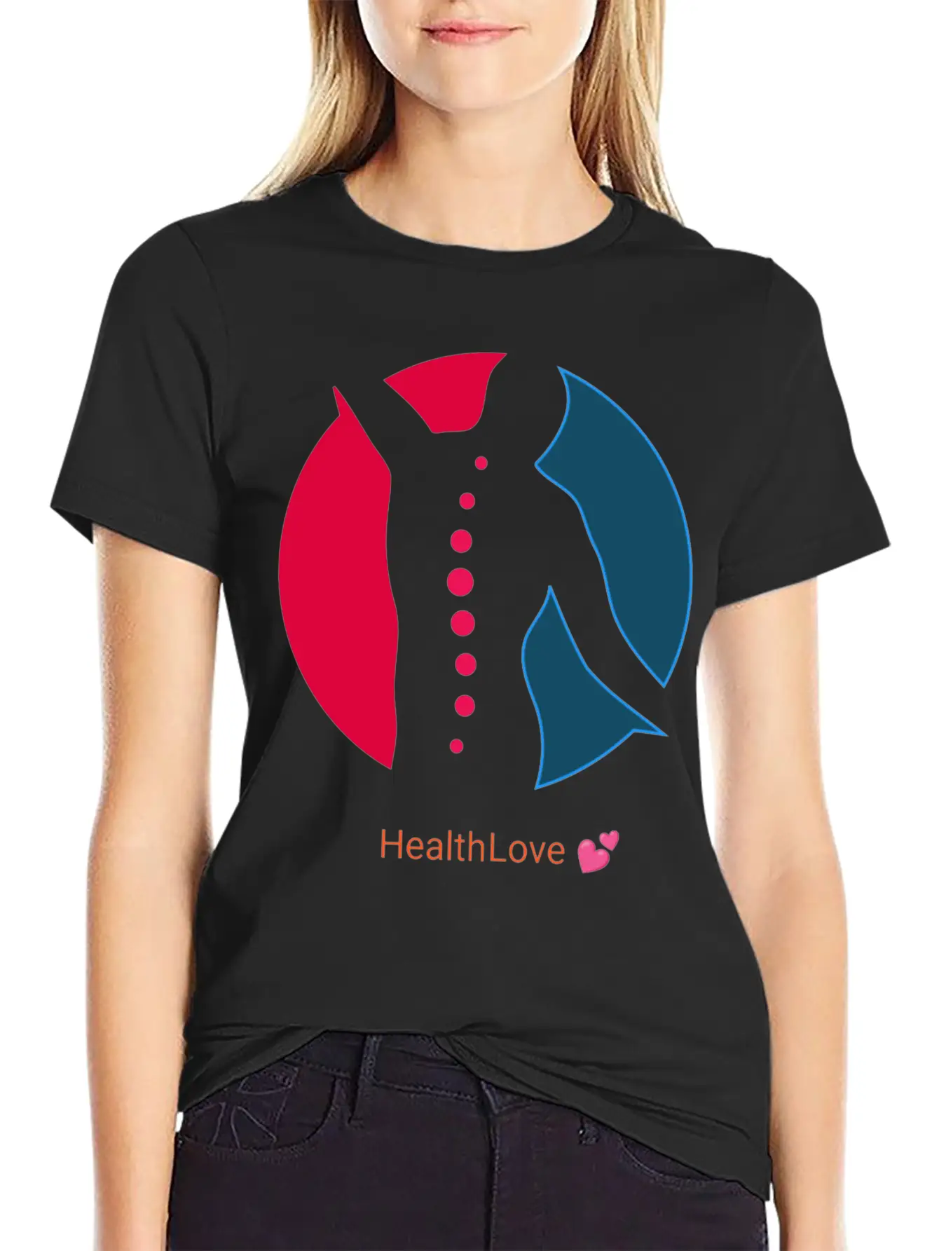 Logo5 4 1980Health Fitness, Exercise, Health Love Essential Cotton Tee For Daily Outfits – Unisex Style