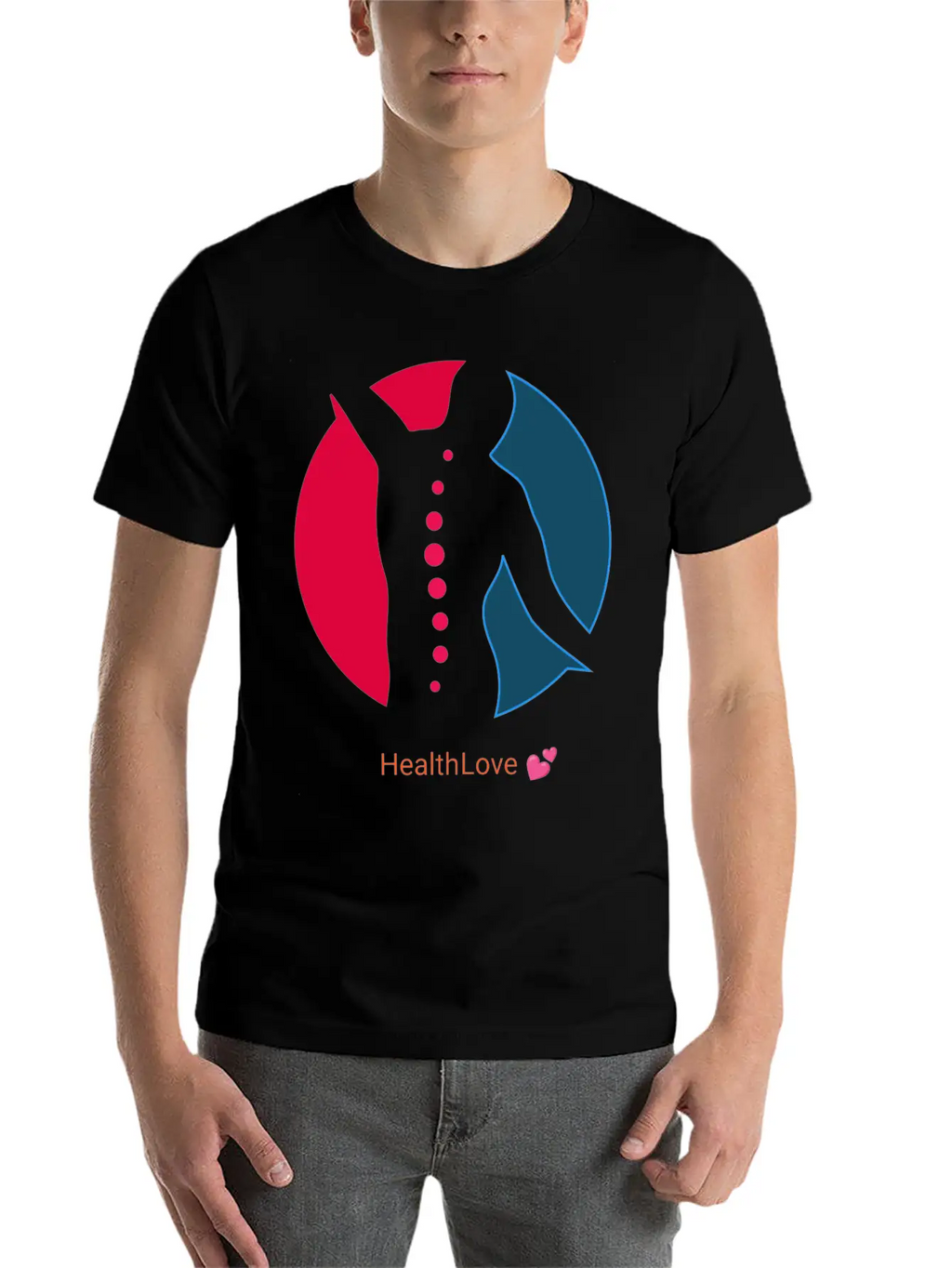 Logo5 4 1980Health Fitness, Exercise, Health Love Essential Cotton Tee For Daily Outfits – Unisex Style