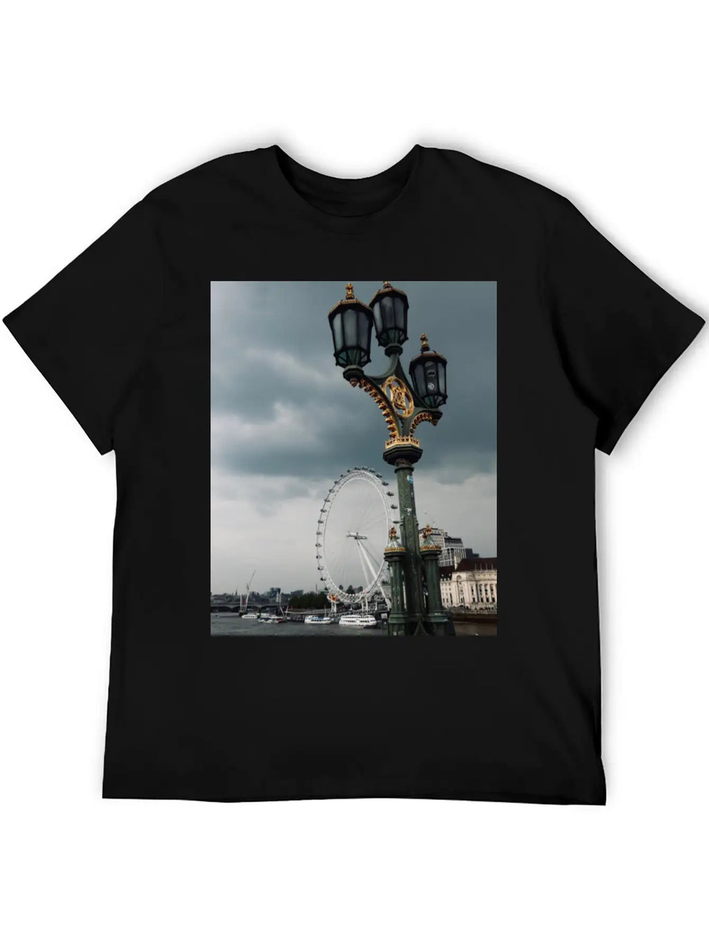 London - Grey (as Always) Unisex Short Sleeve Soft Cotton T-Shirt – Casual Everyday Wear