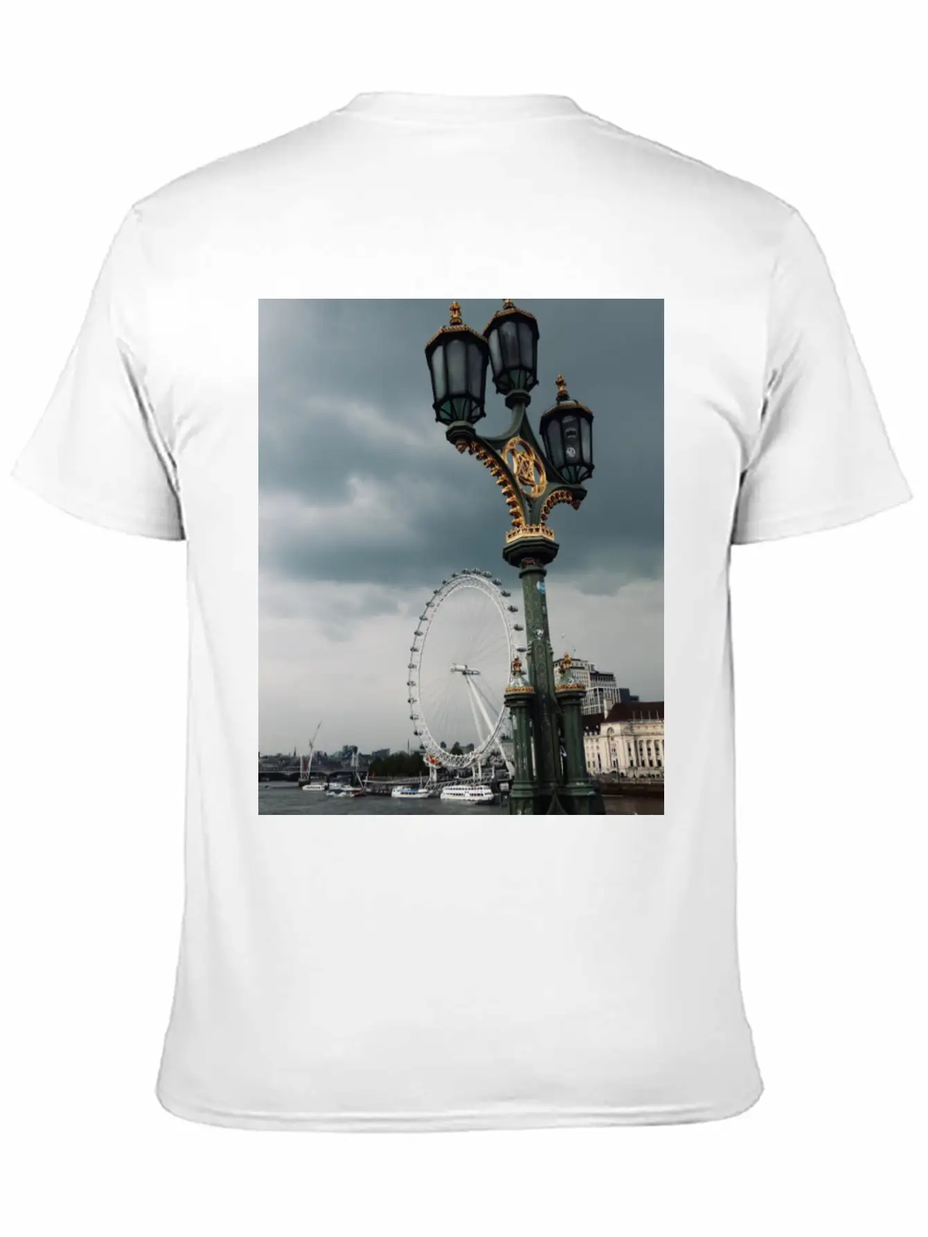 London - Grey (as Always) Unisex Short Sleeve Soft Cotton T-Shirt – Casual Everyday Wear
