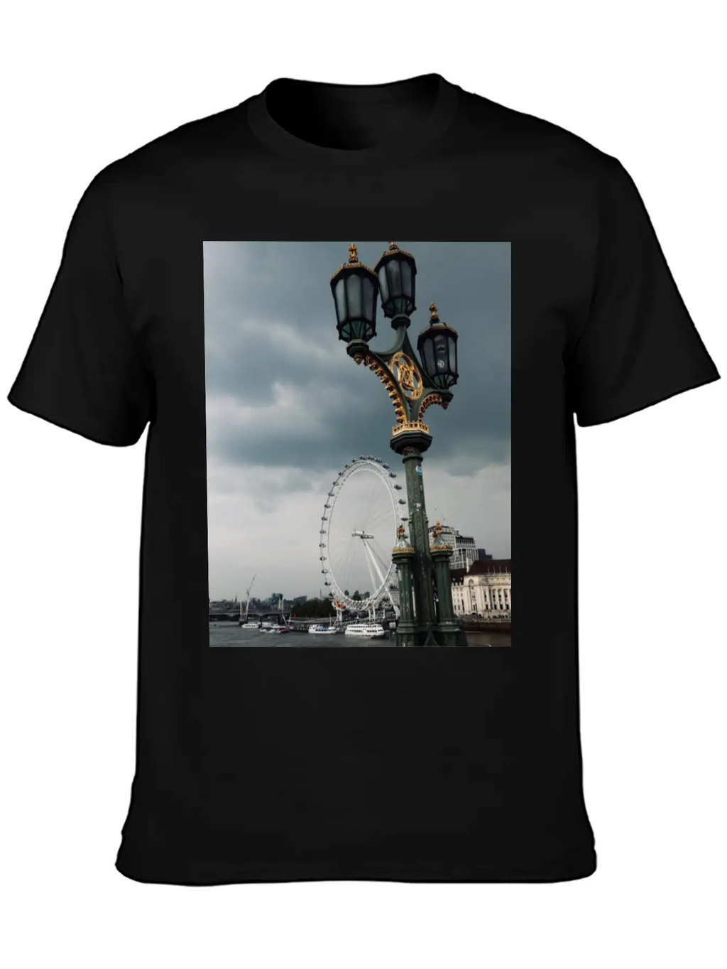 London - Grey (as Always) Unisex Short Sleeve Soft Cotton T-Shirt – Casual Everyday Wear